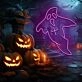 Halloween Ghost Neon Sign,LED Ghost Neon Sign