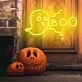 Halloween Neon Sign, Ghost Boo Neon Sign