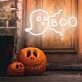 Halloween Neon Sign, Ghost Boo Neon Sign