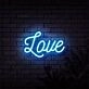 Brighten Up Your Home, Office, or Wedding with the Romantic Glow of Love LED Neon Sign Sketch and Etch Us.