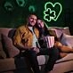 Add a Glow of Good Luck and Romance to Your Home, Office, or Wedding with the Love Shamrock LED Neon Sign