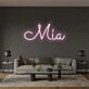 Make your wedding and bar ambiance unforgettable with the Mia Name LED Neon Sign.