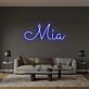 Make your wedding and bar ambiance unforgettable with the Mia Name LED Neon Sign.