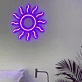 Cute sun neon sign