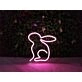Brighten Your Child's Bedroom or Next Easter Celebration with the Mini Bunny Rabbit LED Neon Sign.