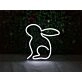 Brighten Your Child's Bedroom or Next Easter Celebration with the Mini Bunny Rabbit LED Neon Sign.