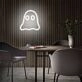 Add a Spooky Glow to Your Halloween Celebrations and Kid's Rooms with the Mini Ghost LED Neon Sign.