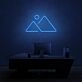 Elevate Your Space: Mountain Ranges Adventure LED Neon Sign for Home Decor, Bars, and Outdoor Adventure Settings