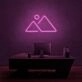 Elevate Your Space: Mountain Ranges Adventure LED Neon Sign for Home Decor, Bars, and Outdoor Adventure Settings