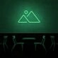 Elevate Your Space: Mountain Ranges Adventure LED Neon Sign for Home Decor, Bars, and Outdoor Adventure Settings