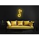 Brighten Up Your Bar and Music Studio with the Melodic Ambiance of Music Note LED Neon Light.