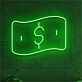 Brighten Your Business, Bar, or Game Room with a Neon Money Sign.