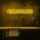 CEO Neon Sign