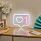 Add a Warm Glow to Weddings, Bars, and Romantic Dinners with the One Heart LED Neon Sign.