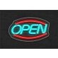 Brighten Your Bar, Storefront, or Office Entrance with the Open With Arc Border LED Neon Sign.