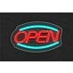 Brighten Your Bar, Storefront, or Office Entrance with the Open With Arc Border LED Neon Sign.