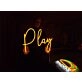 Brighten Your Space: Play LED Neon Sign for Home, Office, and Special Celebrations