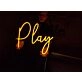 Brighten Your Space: Play LED Neon Sign for Home, Office, and Special Celebrations
