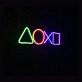 Elevate Your Gaming Room or Bar Ambiance with the Playstation Buttons LED Neon Sign.