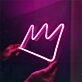 Enhance your home, office, or bar ambiance with the regal glow of the Primitive Crown LED Neon Sign.