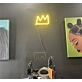 Enhance your home, office, or bar ambiance with the regal glow of the Primitive Crown LED Neon Sign.