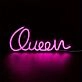Brighten Your Space: Queen LED Neon Sign, Perfect for Office, Bar, and Wedding Decorations.