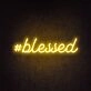 #Blessed Neon Sign