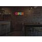 Brighten Up Your Space: Rainbow Open LED Neon Sign - Perfect for Home Decor, Bars, and Festive Celebrations.