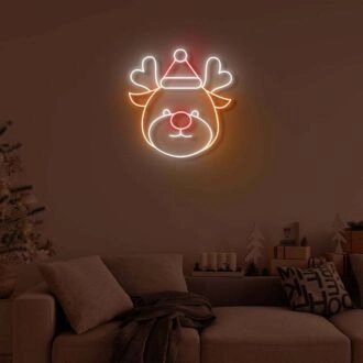 Reindeer LED Sign