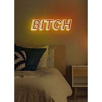 Bitch Neon Sass with a Luminous Twist