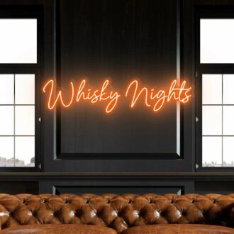 Whisky Nights Ambient Neon for Bars and Pubs