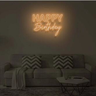 HAPPY BIRTHDAY V2" LED Neon Sign