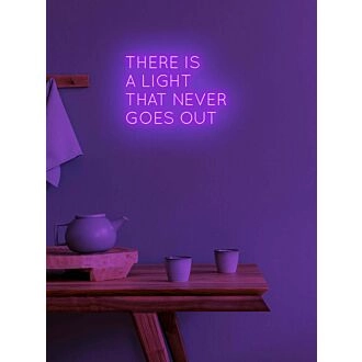 There is a light... Neon Beacon of Hope and Positivity