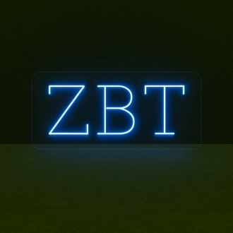 Zeta Beta Tau ΖΒΤ LED Neon Sign Showcasing Brotherhood and Fraternity Spirit