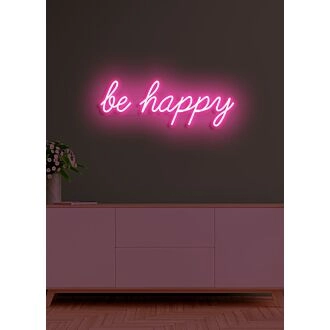 Be Happy Neon Smiles for Joyful Interiors