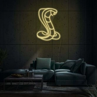 King Cobra LED Neon Sign