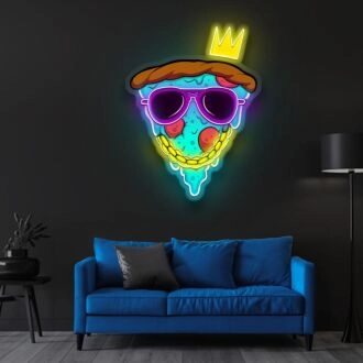 Pizza Swag Neon Sign X Acrylic Artwork