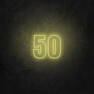 50 LED Neon Sign