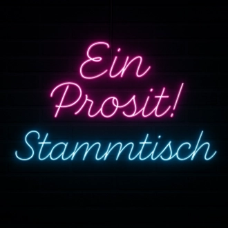 Ein Prosit!“ Stammtisch Neon Lampe – Setze das richtige Licht für deinen Stammtisch!