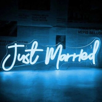 Just Marred Neon Sign