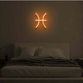 PISCES" LED neon sign