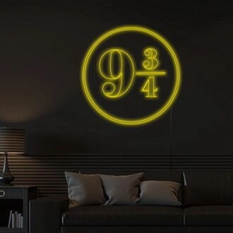 9 34 Neon Sign for Personalized Decor