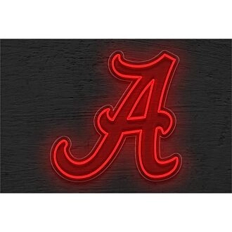 Light Up Your Game Day Celebrations and Sports Bar with the Alabama Crimson Tide LED Neon Sign.