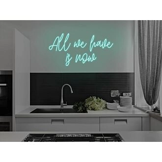 All We Have Is Now Neon Sign