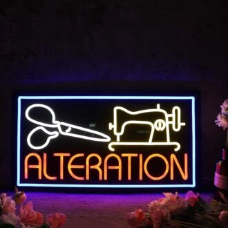 Alteration Custom Neon Sign
