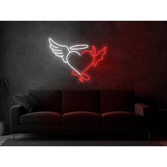 Angel And Devil Neon Sign