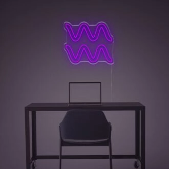 Aquarius Neon LED Neon Sign