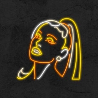 Ariana Grande Neon Sign