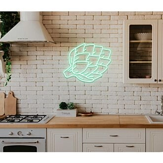 Artichoke Neon Sign for Food Lovers and Whimsical Decor