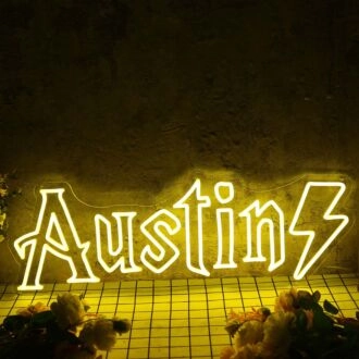 Austin Yellow Neon Sign
